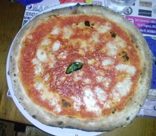 Pizza Margherita San giorgio del Sannio