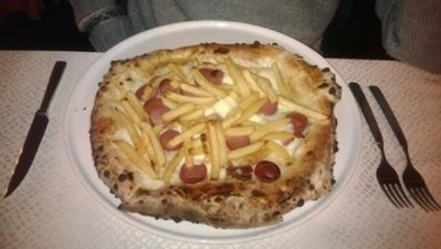 Pizza Wurstel Patatine