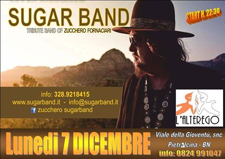 ZUCCHERO FORNACIARI TRIBUTE BAND @LIVE ALTEREGO