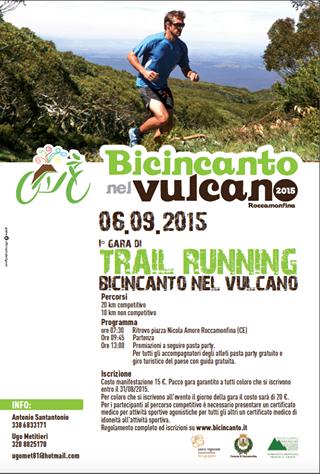 1° TRAIL RUNNING BICINCANTO NEL VULCANO