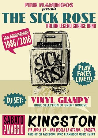 The Sick Rose (italian legend garage band) Live at Kingston