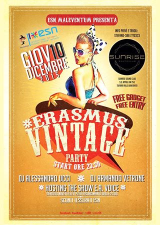 Erasmus Vintage Party