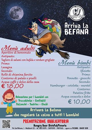 Arriva la Befana 2016!!!