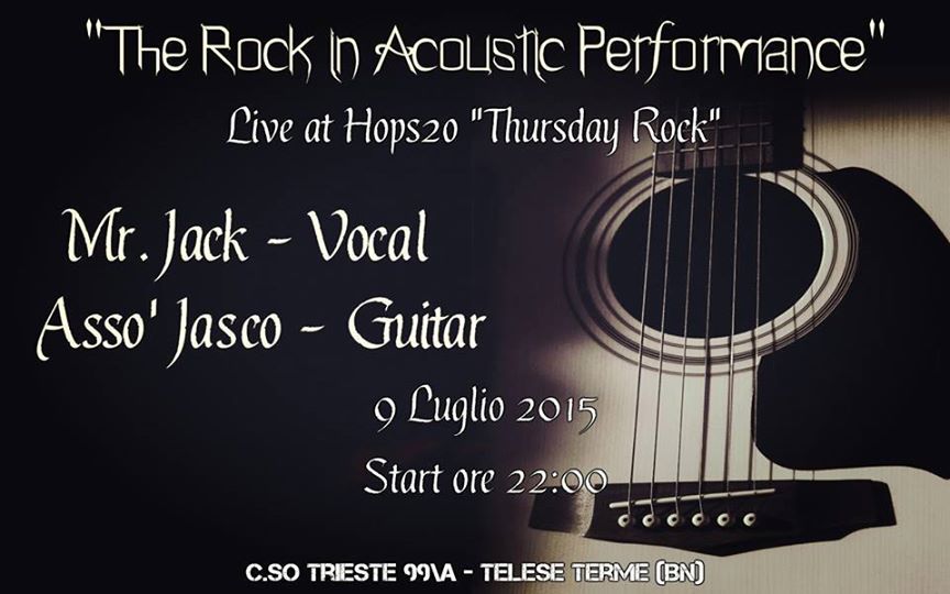 Acoustic Rock Hops2o