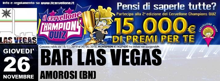 IL CERVELLONE LIVE BAR LAS VEGAS (AMOROSI (BN))