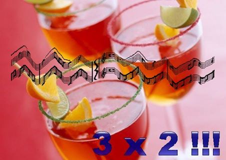 - - - K A R A O K E e 3 x 2 cocktails !!! - - -