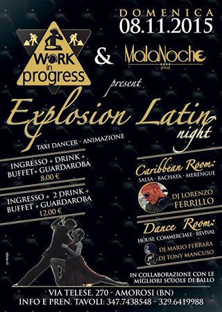 ★ ☆ ★ EXPLOSION LATIN NIGHT ☆ ★ ☆