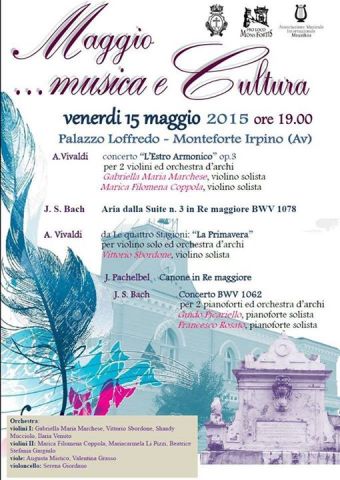 MAGGIO...musica e Cultura