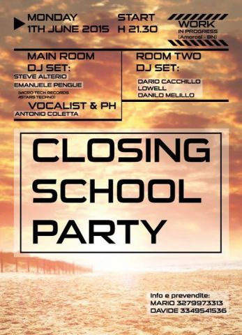 Closing School Party