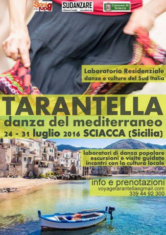 TARANTELLA DANZA DEL MEDITERRANEO - SCIACCA | SICILIA - residenza di danze tradizionali