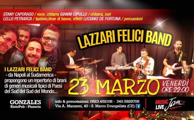 Lazzari Felici band @ il Gonzales RistoPub