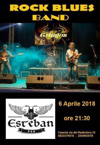 Serata Country Rock Blues Rock'n'roll . Pub Esteban Caserta