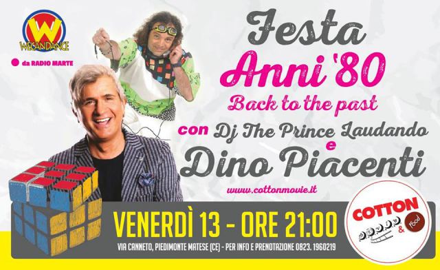 Back to the past | Festa anni 80