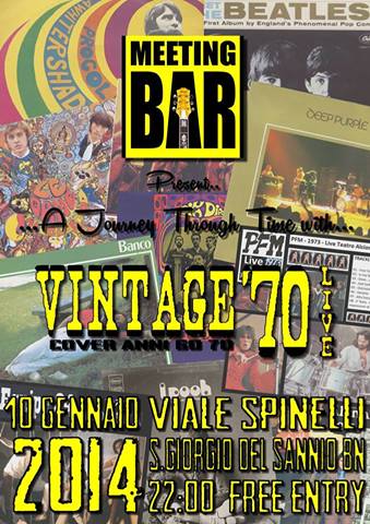 A Journey Through Time with Vintage '70 - Live@Meeting
