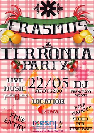 Erasmus Terronia Party