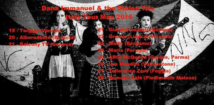 Le Notti del Remake: DANA IMMANUEL & THE STOLEN BAND