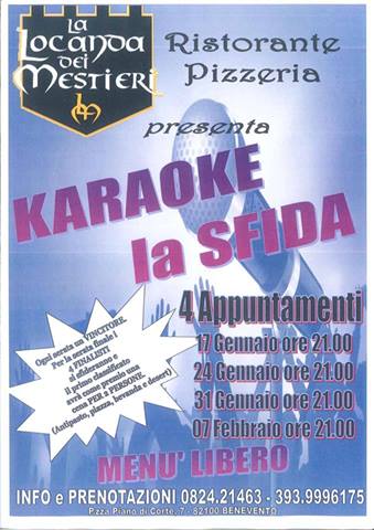 KARAOKE LA SFIDA