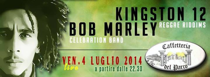Bob Marley Tribute Band Presso Caffetteria Del Parco