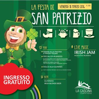 La festa di San Patrizio alla Cascina!