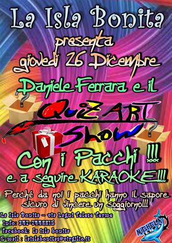 Quiz art con i pakki y karaoke!!!e la vacanza è assicurataaaaaaaa!!!