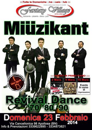 Miuzikant Presso Fantasy Village