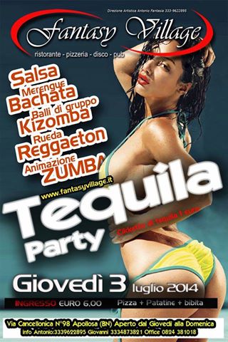 Tequila Party Presso Fantasy Village