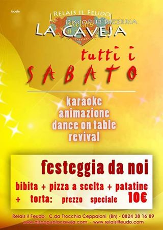 Il Sabato Sera Presso Il Feudo