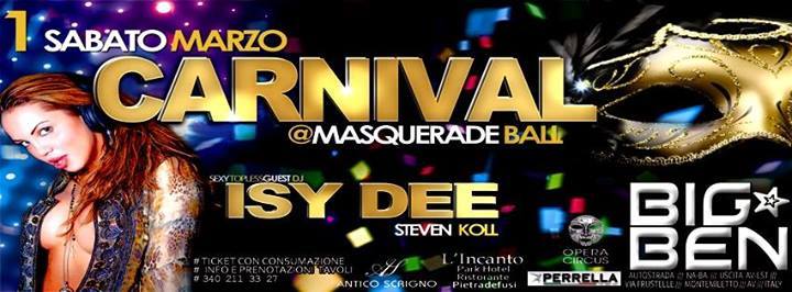 Carnivale Masquerade Ball Presso Bigben