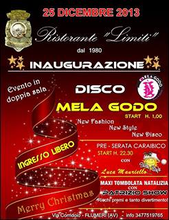 Inaugurazione Disco Me La Godo Presso Ristorante Limiti