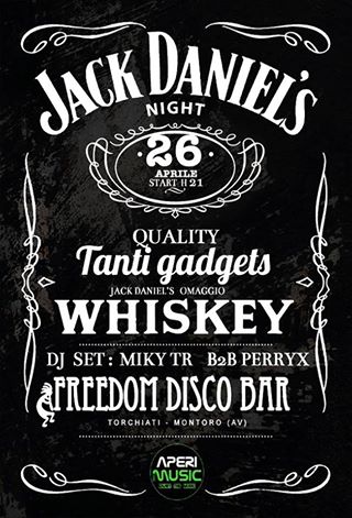 ♫ ❤ ★ JACK DANIEL'S NIGHT ★ ❤ ♫ | GADGET OMAGGIO | ➲ Freedom Torchiati (AV)