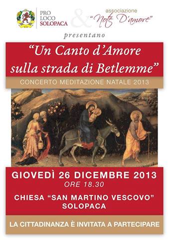 Un Canto D'Amore Sulla Strada Di Betlemme