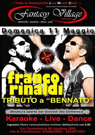 Tributo A Bennato Presso Fantasy Village