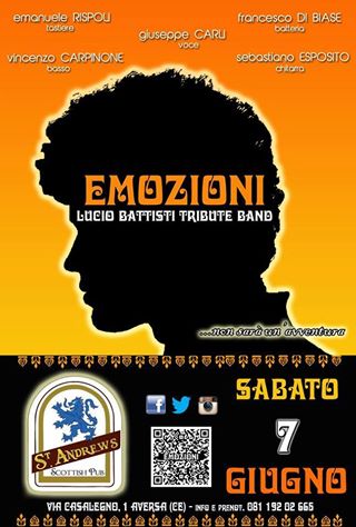Emozioni Tribute Band Battisti Presso St Andrews