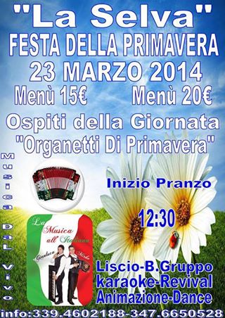 Festa Della Primavera Presso La Selva