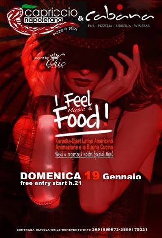 I Feel Music & Food! Presso Capriccio Napoletano