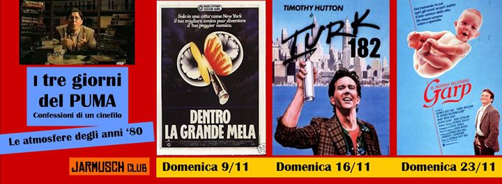 I TRE GIORNI DEL PUMA - confessioni di un cinefilo