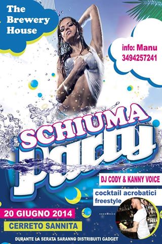 Italia Costa Rica E Schiuma Party Presso The Brewery House