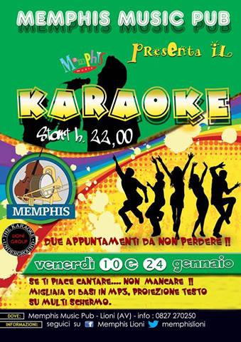 Karaoke Presso Memphis