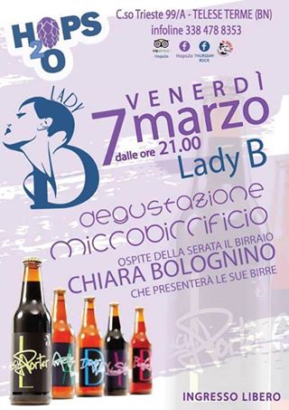 Lady B Presso Hops H2o