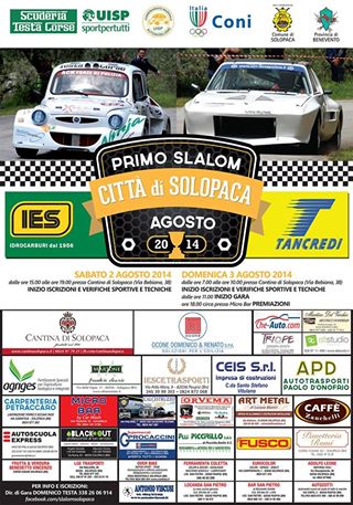 PRIMO SLALOM CITTÀ DI SOLOPACA | 3 AGOSTO 2014