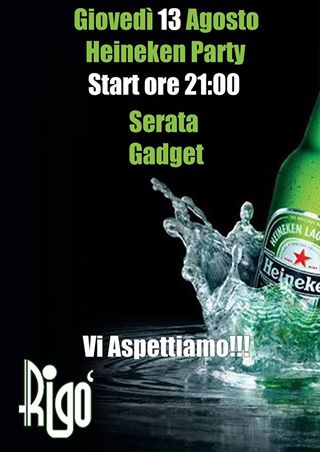 Heineken Party - Serata Gadget