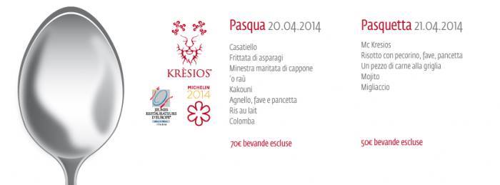 Pasqua E Pasquetta Presso Kresios