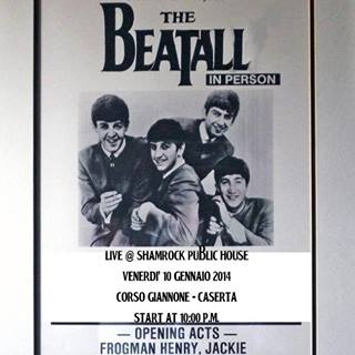 The Beatall Live Presso Shamrock