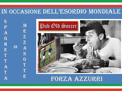 Spaghettata di Mezzanotte Presso Pub Old Soccer