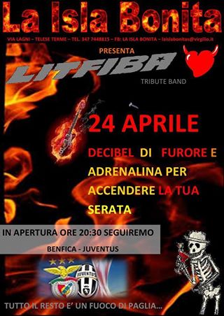 Cover Band Litfiba Presso La Isla Bonita