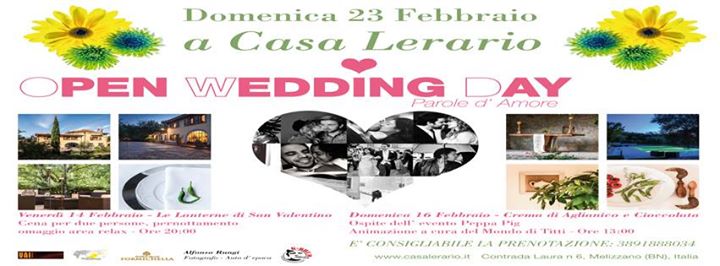 Open Wedding Day Parole d'Amore