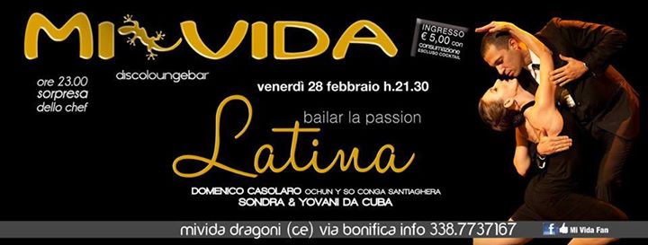 Bailar La Passion Latina Presso MiVida