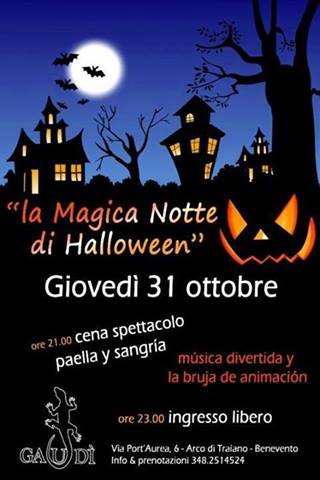 La Magica Notte Di Halloween Presso Gaud