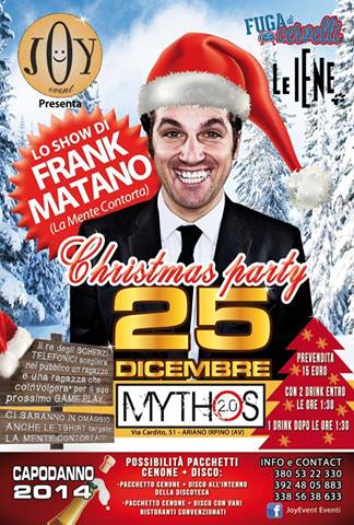 Christmas Party Presso Mythos