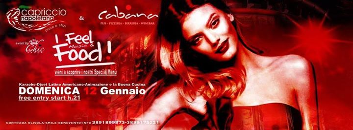 I Feel Music & Food Capriccio Napoletano & Cabana